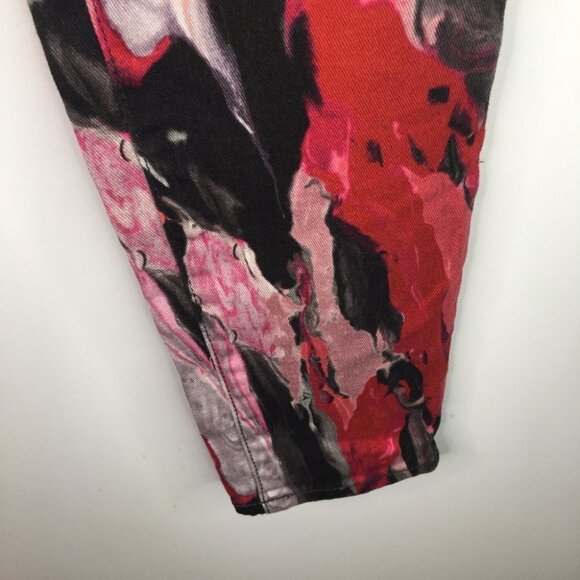 DKNY Jeans Printed Slim Fit Jeggings - Picture 3 of 12